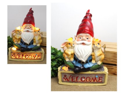 figurka solarna polirezyn sk 103864