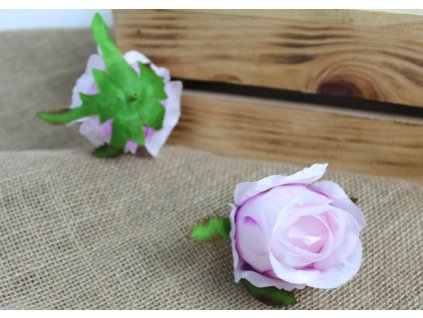 glowka kwiatowa roza 8x7 cm 104261