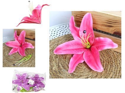 glowka kwiatowa lilia 22 cm 104281