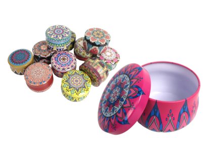 metalowa puszka wzory 7x4 5 104751