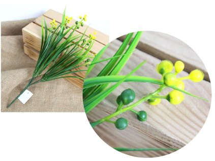 bukiet sztuczny drobne kulec 104097