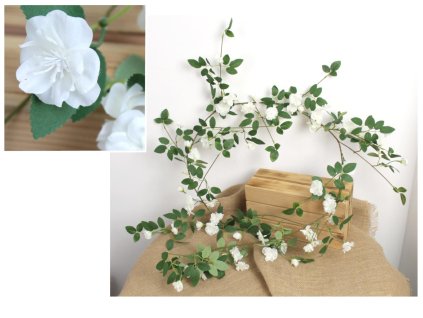 girlanda bluszcz roza dl 165 104351