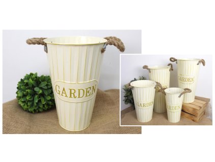 wazon wiaderko oslonka metal 105033