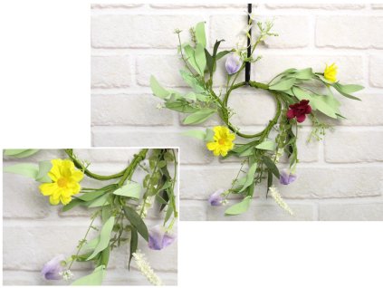 wianek wiosenne kwaty z pian 104451
