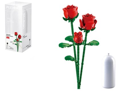 klocki sluban kwiaty roze cz 106093