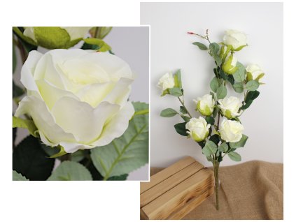 kwiat roza wys 72 cm 7 lodyg 107569