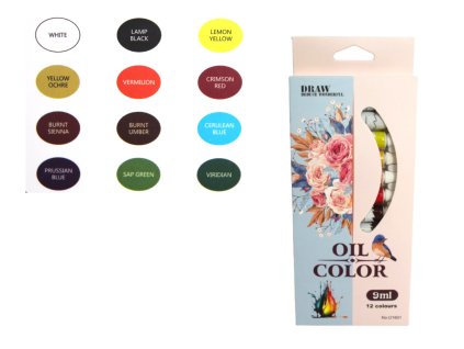 farby olejne w tubkach 9 ml 108433