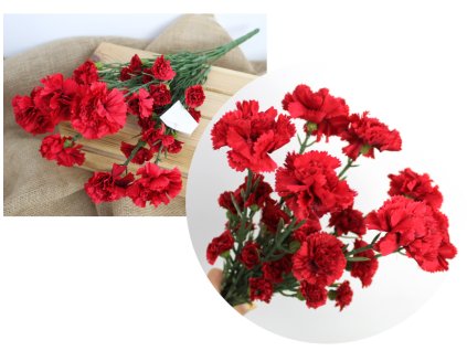 bukiet gozdzik wys 45 cm 7 l 108163