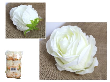 glowka kwiatowa roza 10x9 cm 108127