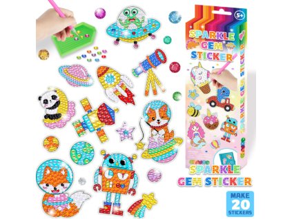 mozaika diamentowa naklejki 108625