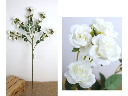 kwiat roza wys 82 cm 5 ramio 108835