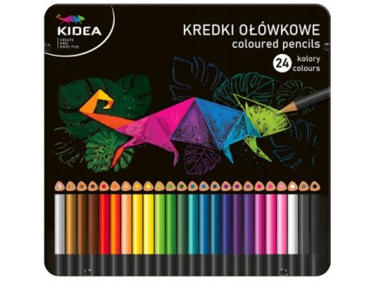 kidea kredki trojkatne w met 107824