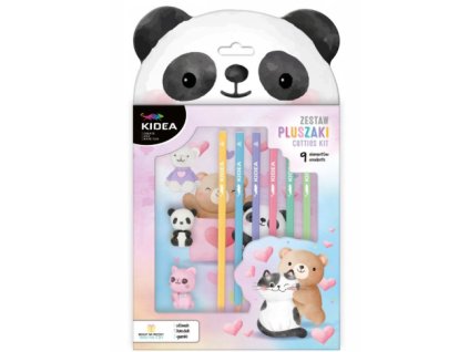 kidea zestaw pluszaki olowek 107852