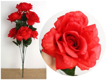 bukiet roza wys 75 cm 7 kwia 109352