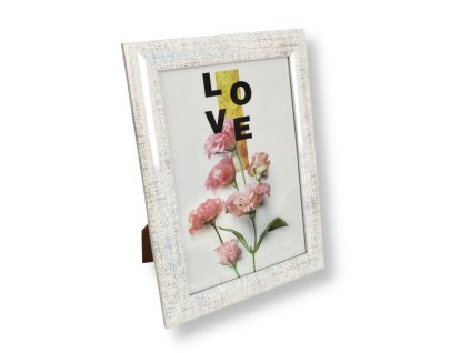 ramka na zdjecie biala holo 109207