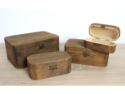 drewniany kuferek szkatulka 109115