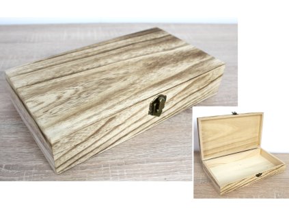 drewniany kuferek szkatulka 109109
