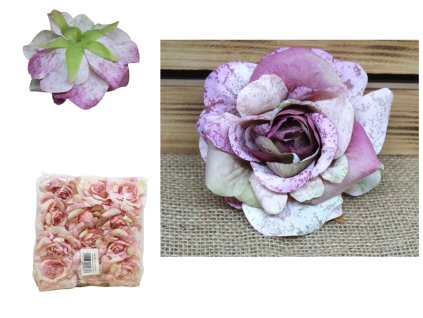 glowka kwiatowa roza 11x5 cm 109240