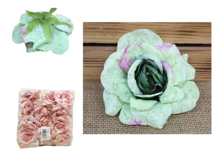 glowka kwiatowa roza 11x5 cm 109238