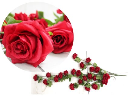 girlanda roza 3 ramienna roz 109587