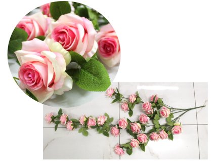 girlanda roza 3 ramienna roz 109590