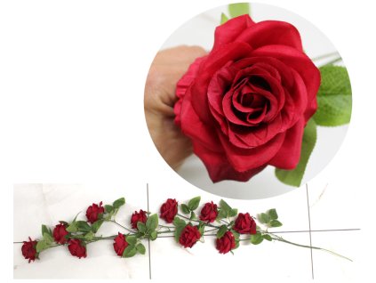 girlanda roza 1 ramienna roz 109593