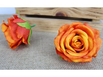 glowka kwiatowa roza 11x9 cm 109753