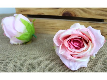 glowka kwiatowa roza 11x9 cm 109752