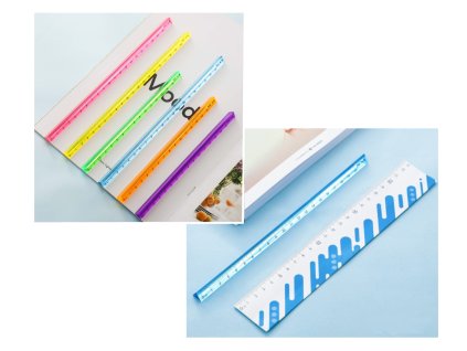 linijka 20 cm trojkatna 3d n 109906