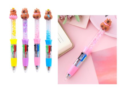 dlugopis kapibara 4 kolorowy 110695