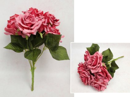 bukiet roza wys 42 cm 7 lody 110615