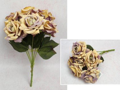 bukiet roza wys 42 cm 7 lody 110612