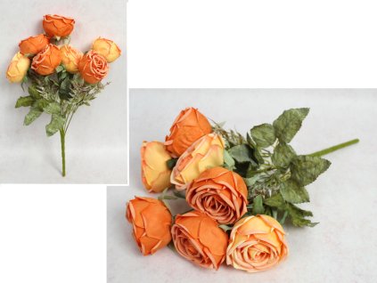 bukiet roza wys 42 cm 7 lody 110592