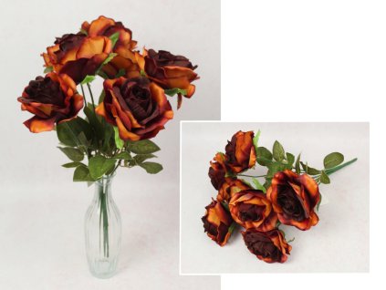 bukiet roza wys 48 cm 7 lody 110867