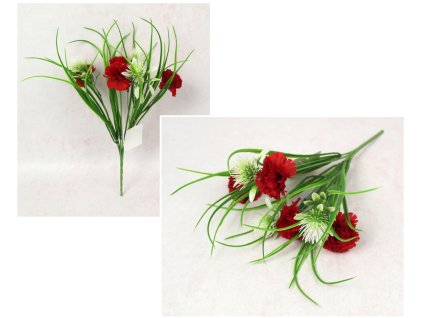 bukiet gozdzik trawa wys 33 110869