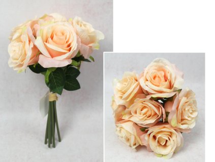 bukiet bukiecik peczek roza 110850