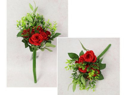 bukiet bukiecik roza z dodat 111022