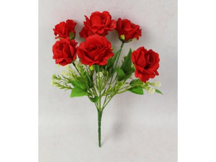 bukiet roza wys 32 cm 7 lody 111046