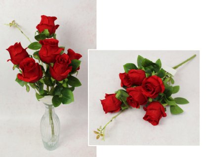 bukiet roza wys 54 cm 6 lody 111007