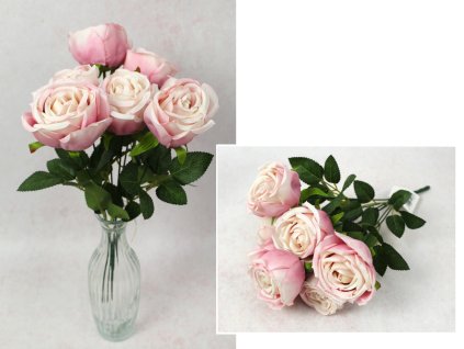 bukiet roza wys 37 cm 7 lody 111012