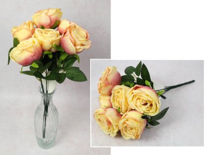 bukiet roza wys 37 cm 7 lody 111010