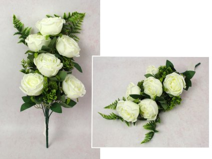 bukiet roza z dodatkami wys 111014