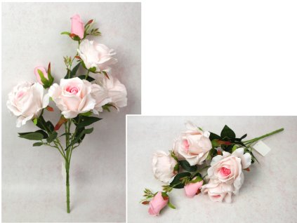 bukiet roza wys 54 cm 6 lody 111129