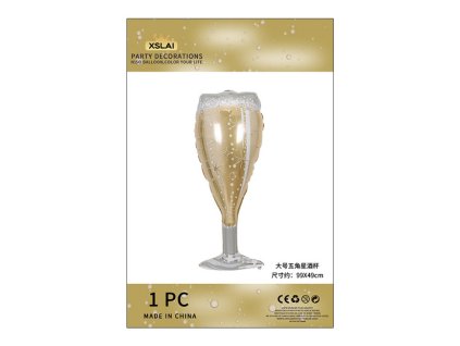 balon foliowy kieliszek 99x4 111297