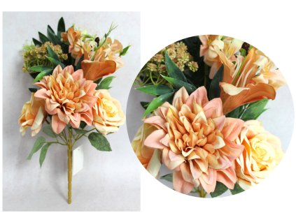 bukiet mieszany roza lilia d 111533