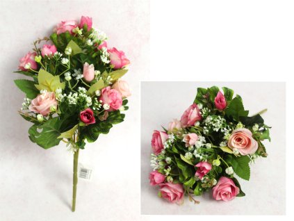 bukiet bukiecik roza wys 29 111553