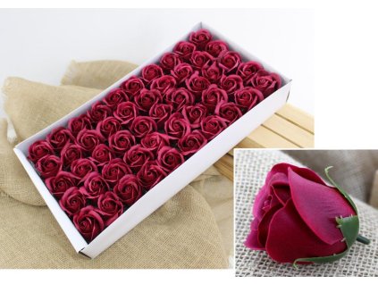 roze mydlane 6x6 cm opakowani 97981