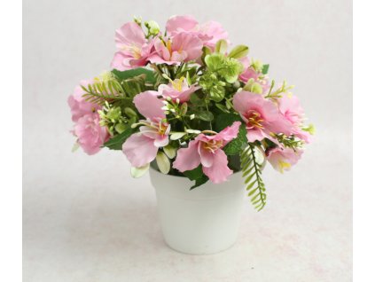 kwiat ala oleander w bialej 111881