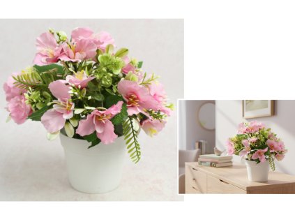 kwiat ala oleander w bialej 115020