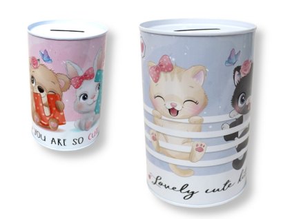 skarbonka puszka metalowa zw 112282